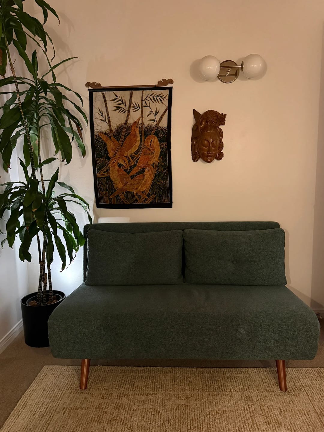 Customer photo review of Napa Armless Sofa Bed