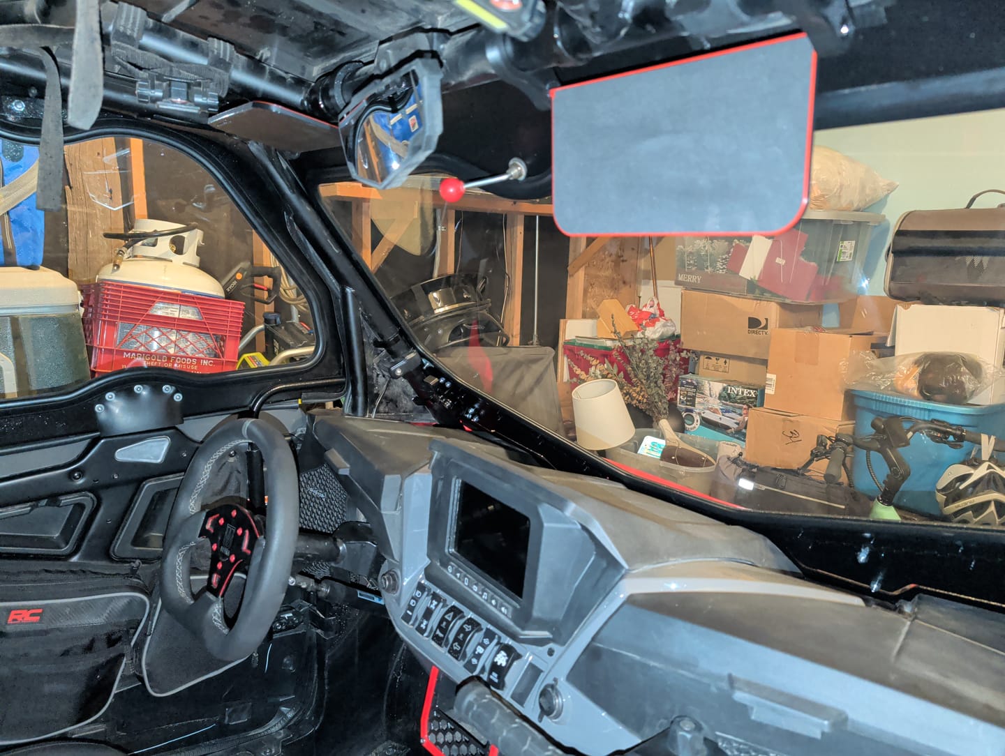 Customer photo review of EZ-Visor Universal UTV Sun Visor