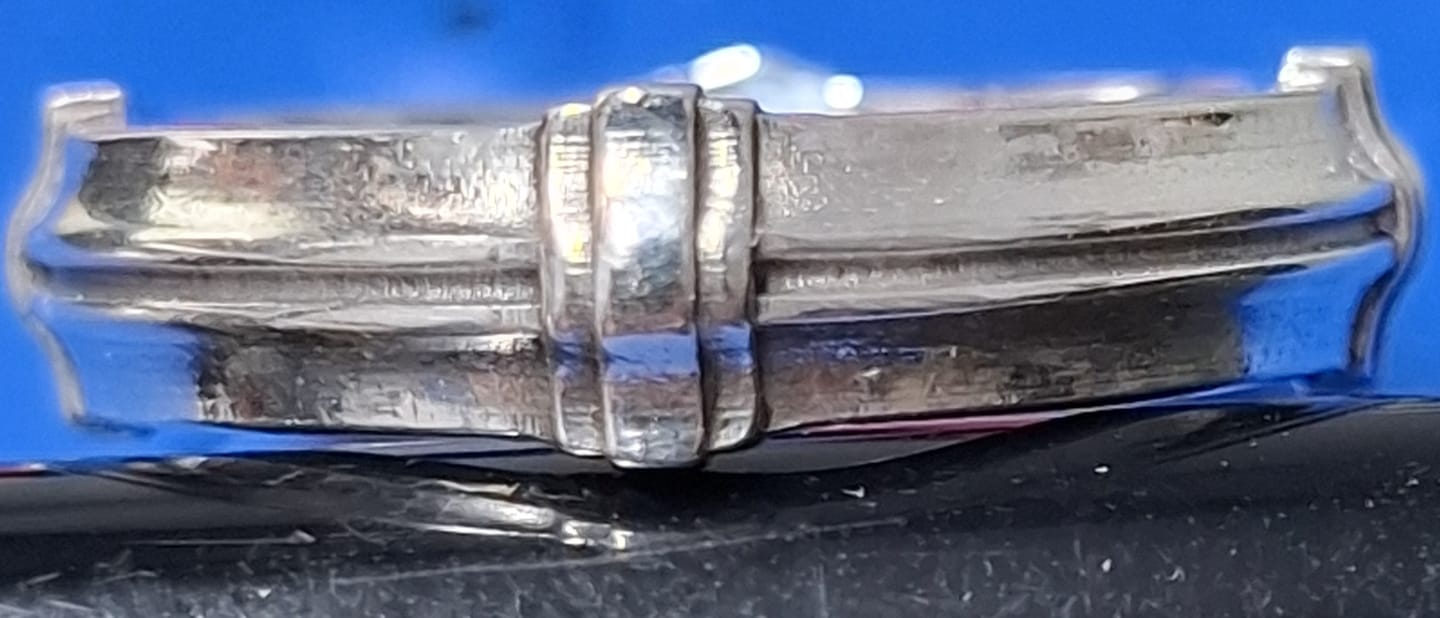 Customer photo review of Silver Ring - GOTHIC