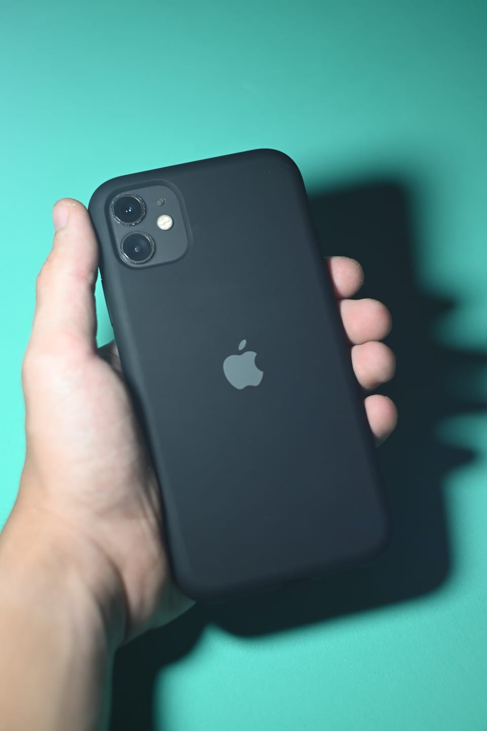 Customer photo review of Husa Silicon pentru iPhone 11, Black