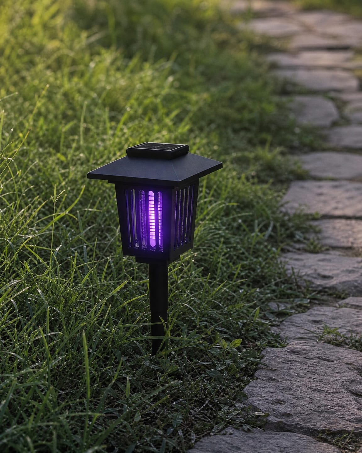 Customer photo review of Lampe Solaire Anti-Moustiques