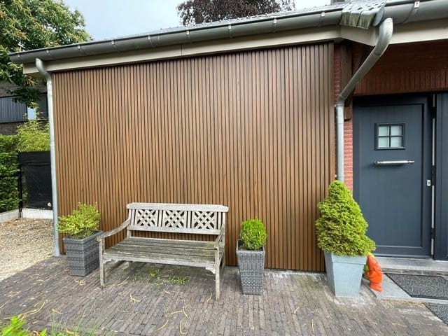 Customer photo review of Buitenpanel Berk 290cm | Gevelbekleding | Aku Woodpanel