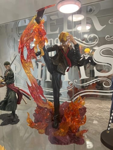 Customer photo review of Figurine Sanji " Fire Kick " | One Piece