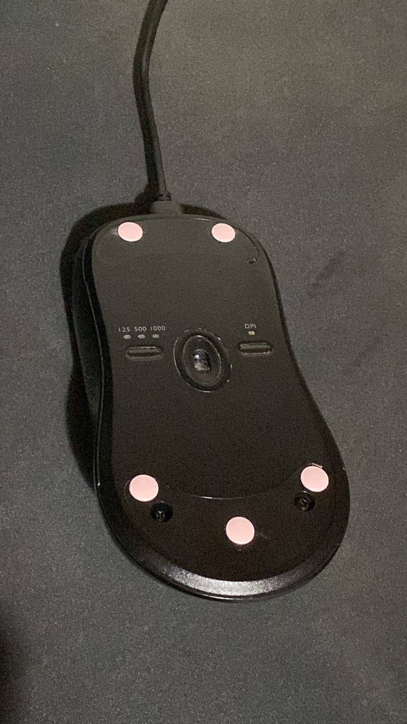 Customer photo review of ESPTiger Yanzi Pink Mouse Skates