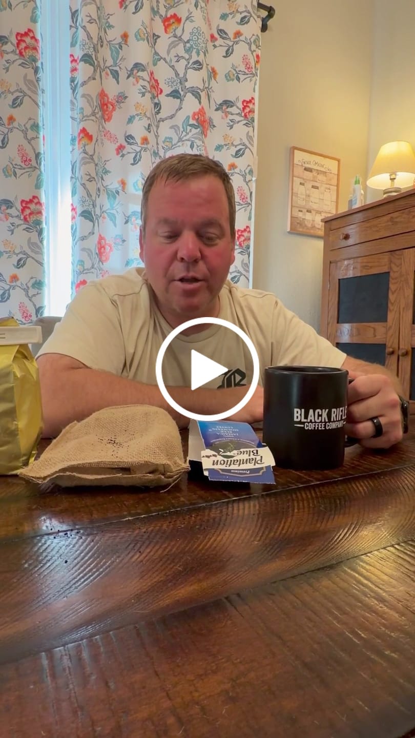 Customer video review of Plantation Blue 100% Jamaica Blue Mountain Coffee - Dark Roast - 8oz Ground