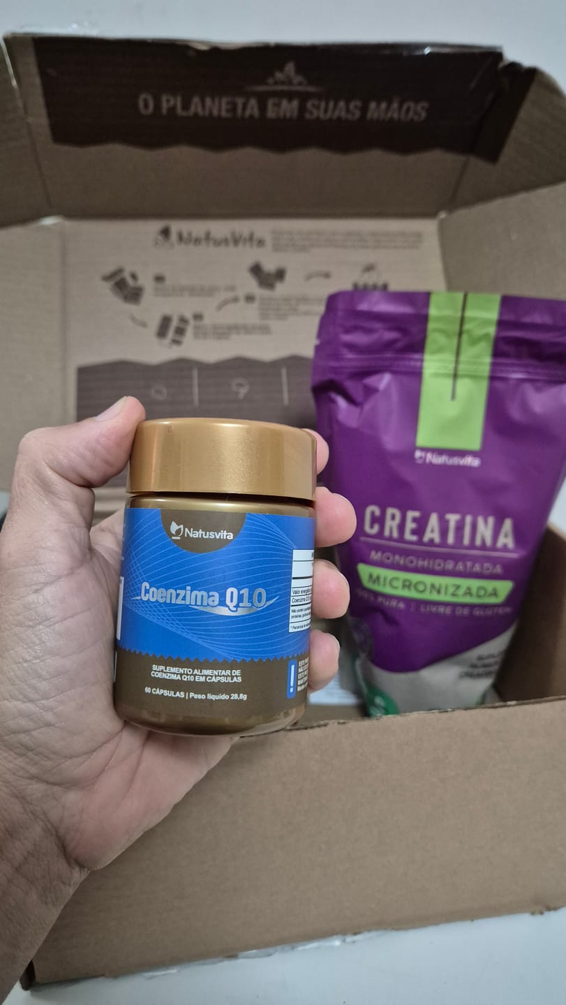 Customer photo review of Coenzima Q10 (100mg por porção)