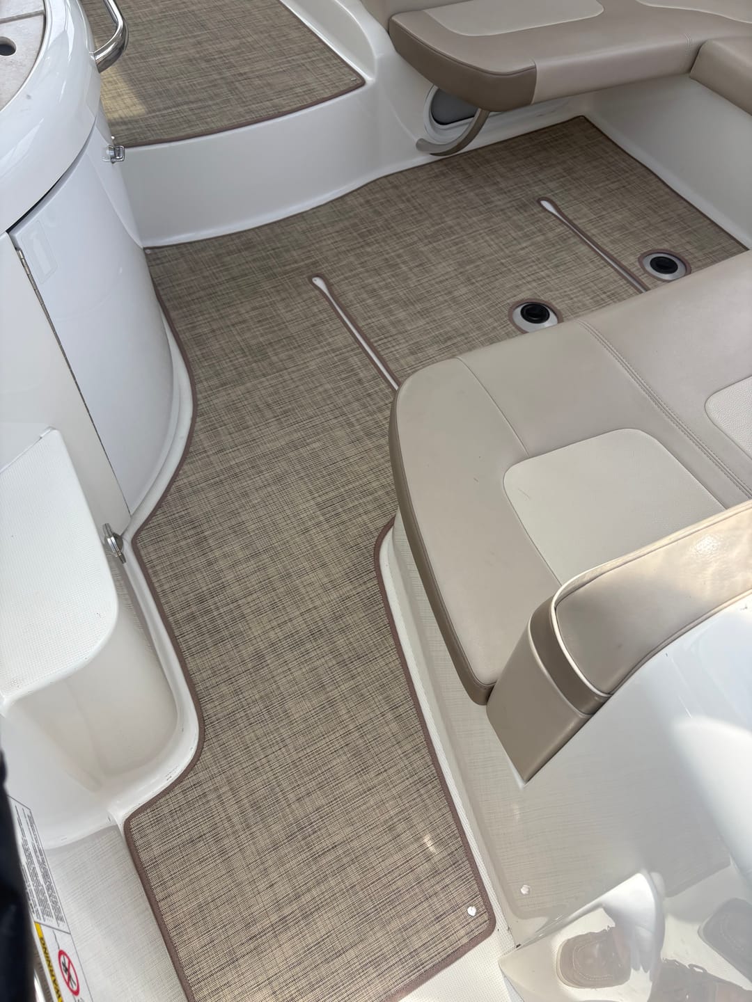 Customer photo review of 2002-2016 Formula 34 PC Snap in Boat Carpet