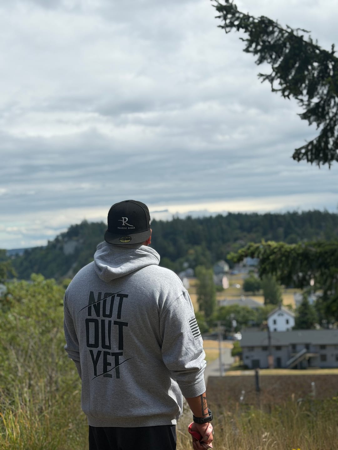 Customer photo review of Not Out Yet - Hoodie