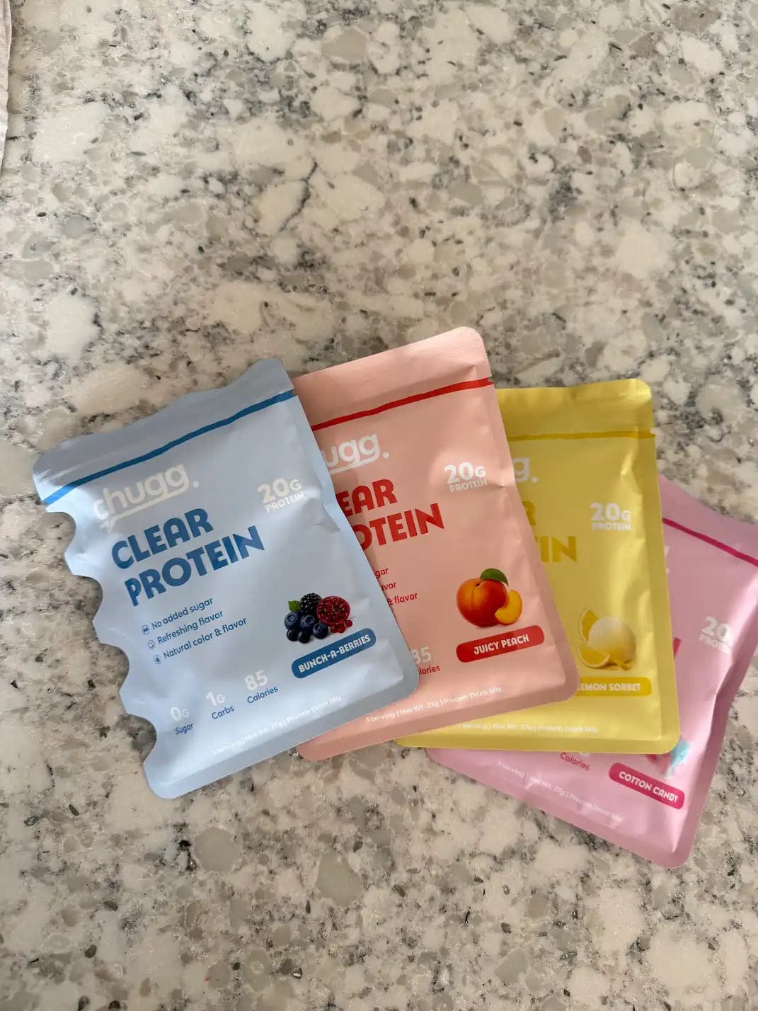 Customer photo review of Clear Protein Juicy Peach