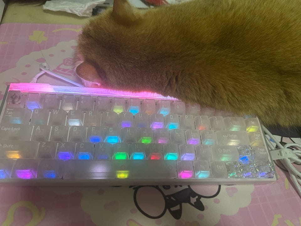 Customer photo review of MADE68 Ultra V2 Gaming Keyboard