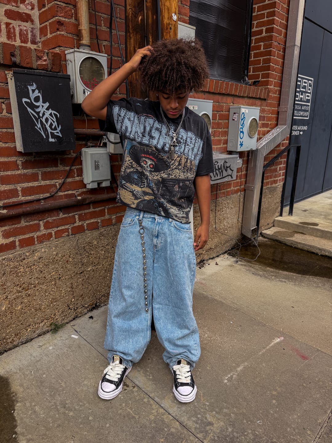 Customer photo review of Horizon Tee