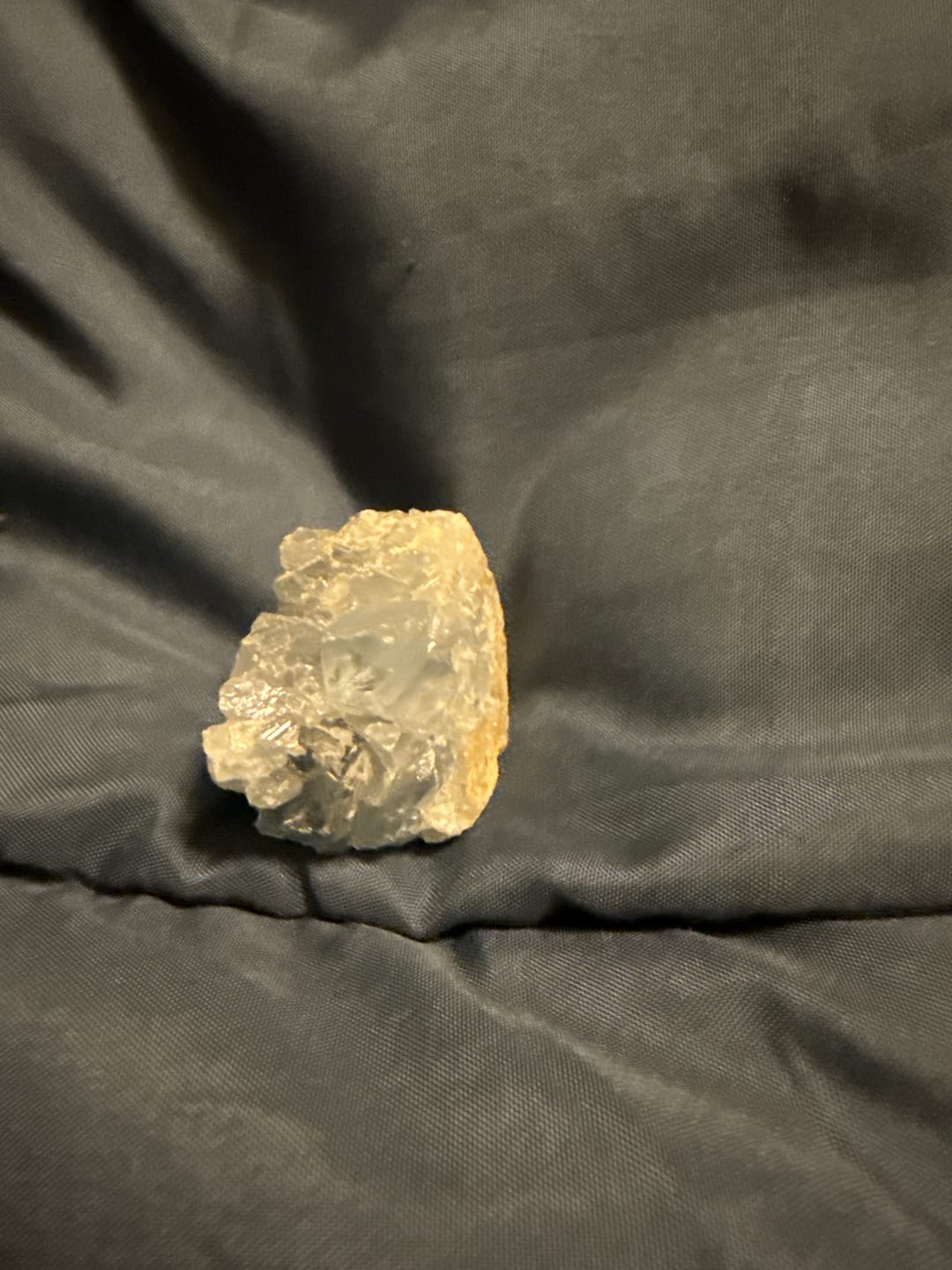 Customer photo review of Natural Celestite Cluster