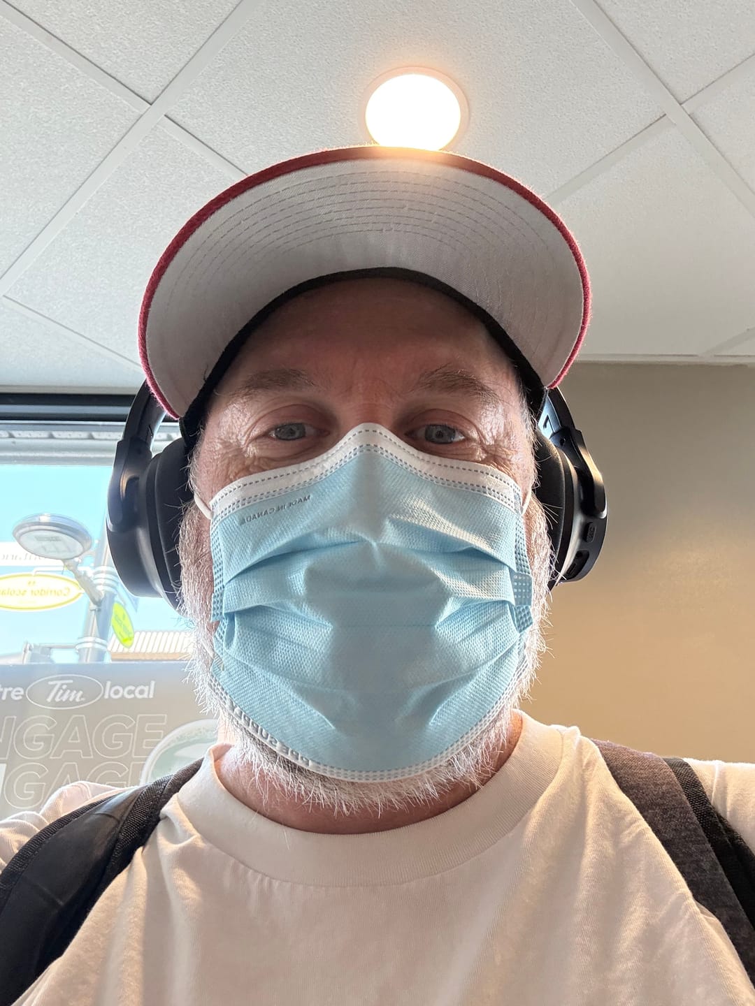 Customer photo review of ASTM Level 3 Medical Procedure Face Mask Made in Canada