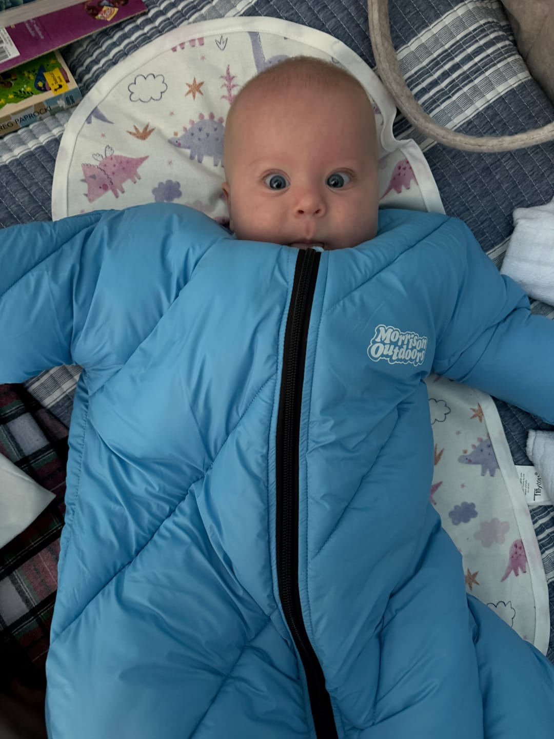 Customer photo review of Little Mo Baby Sleeping Bag (6-18 months)