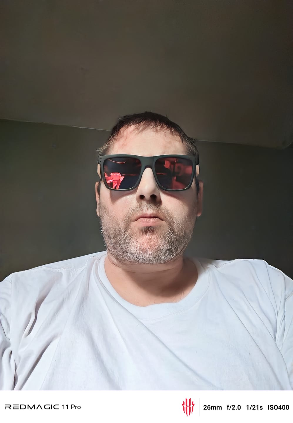 Customer photo review of 80Eighty® Polarized Bamboo Sunglasses - Red