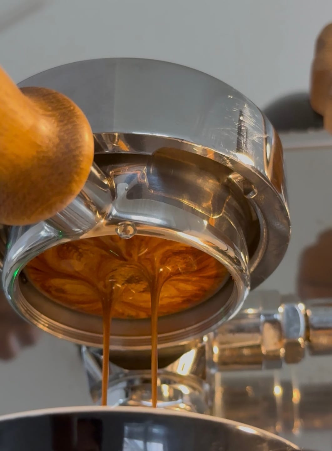 Customer photo review of High Extraction He[%] Filter Baskets for a Fuller Coffee Experience