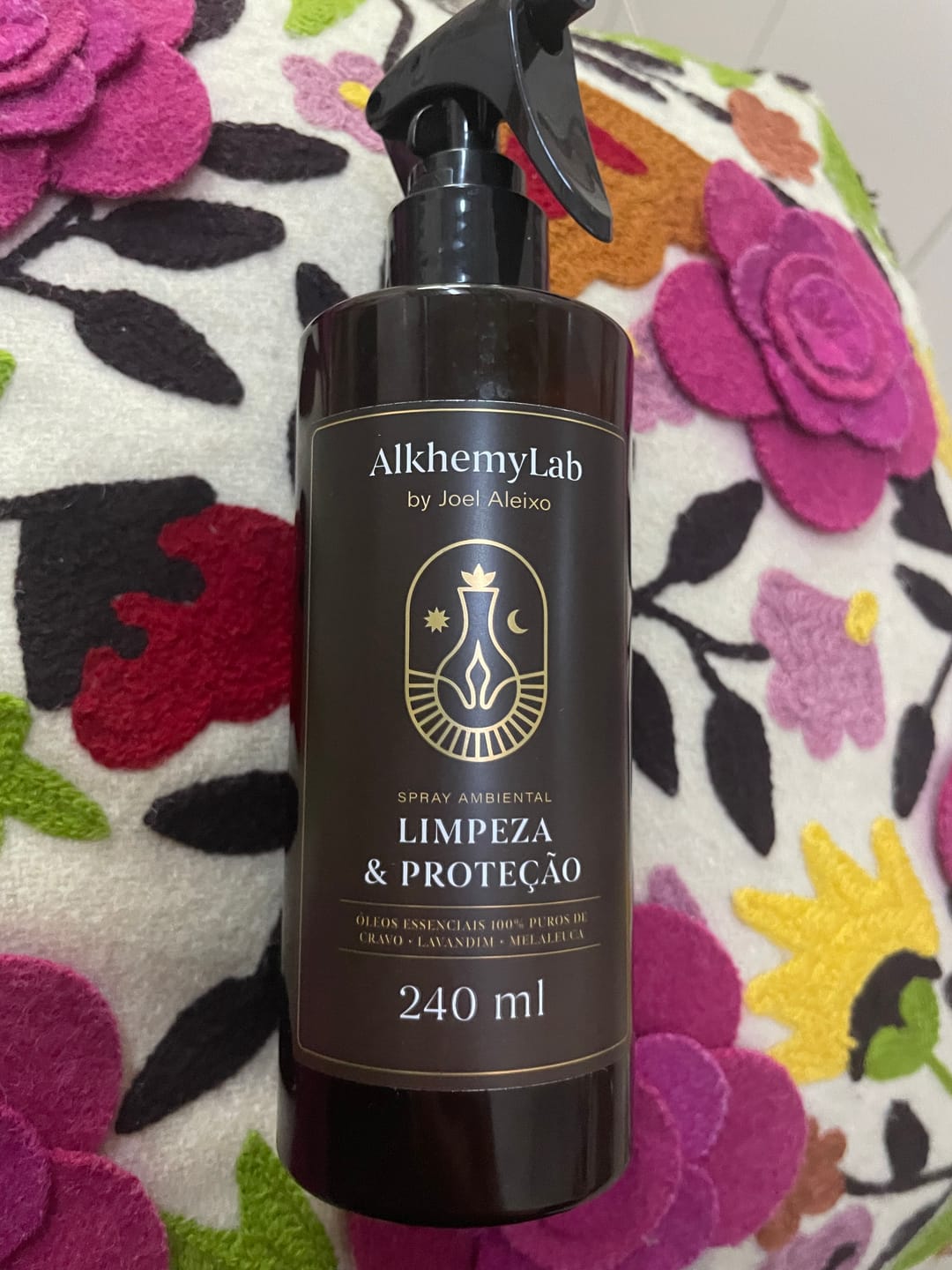 Customer photo review of Home Spray Ambiental  Limpeza e Proteção 240ml