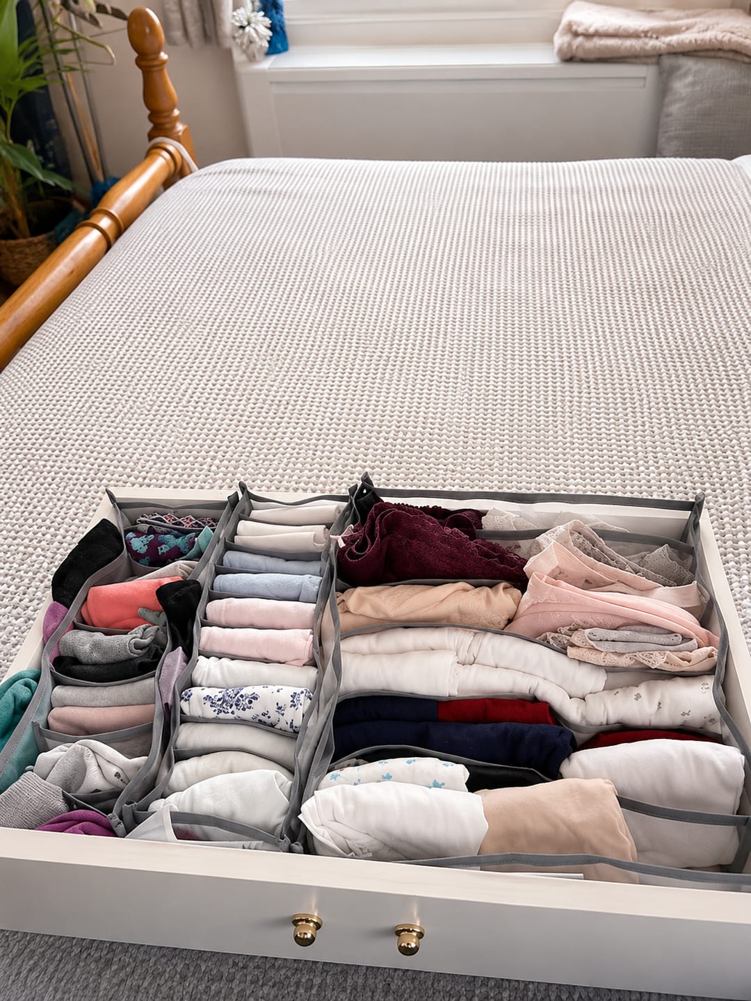 Customer photo review of Düzenova 3’lü Düzen Kutusu | Daha Düzenli Dolaplar İçin Pratik Organizer