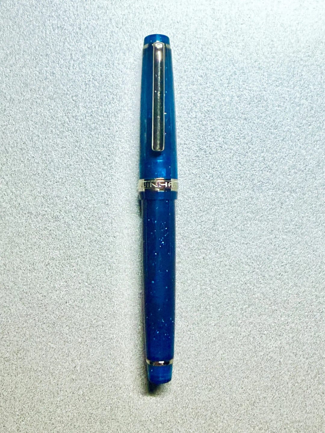 Customer photo review of Luxury Fountain Pen with Gold Trim and Fine Nib