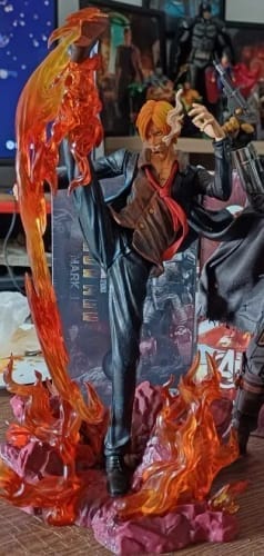 Customer photo review of Figurine Sanji " Fire Kick " | One Piece