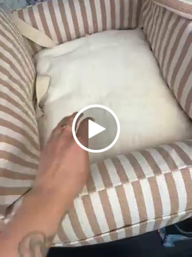 Customer video review of The Canvas Car Seat