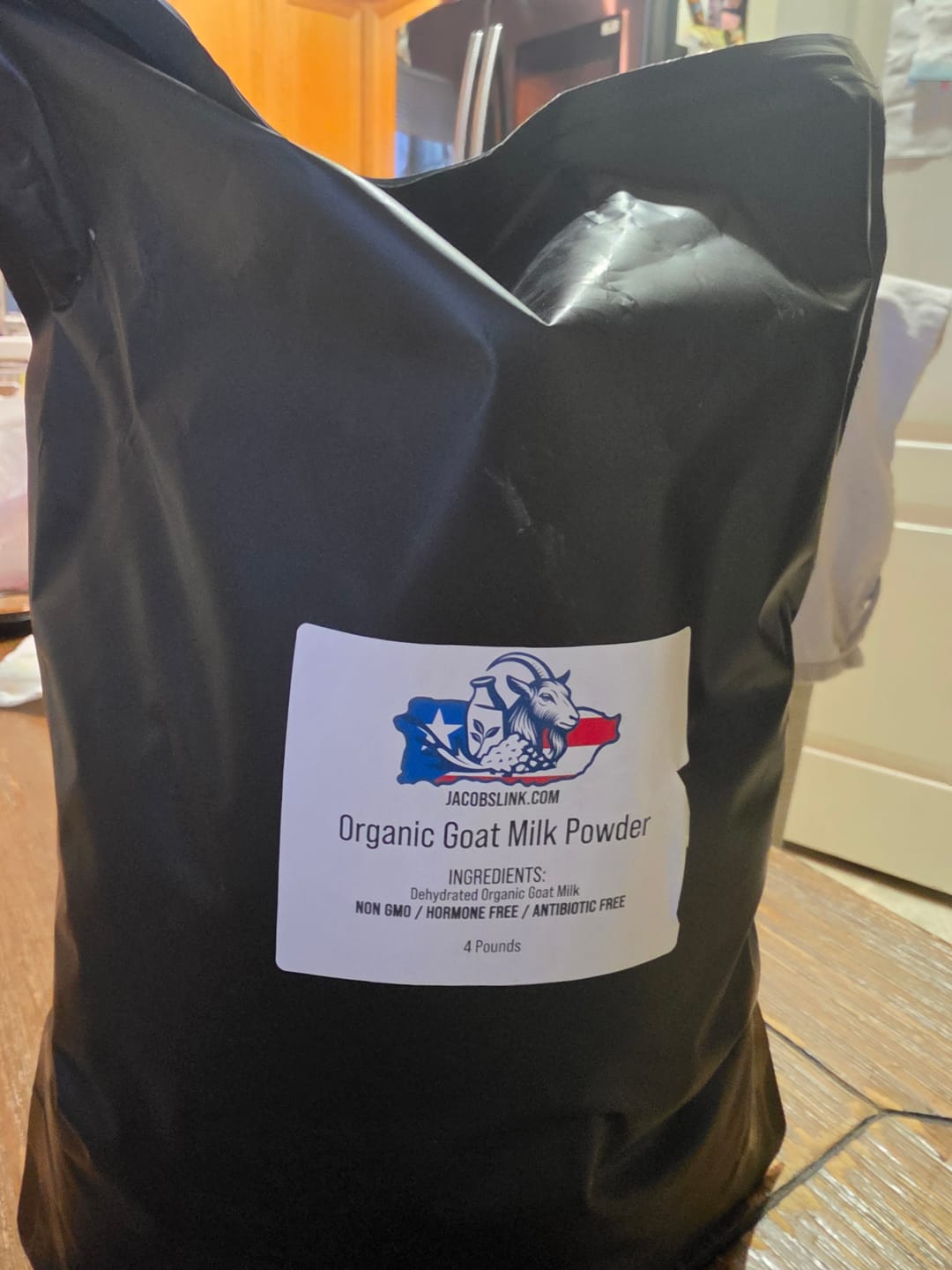 Customer photo review of Organic Goat Milk Powder