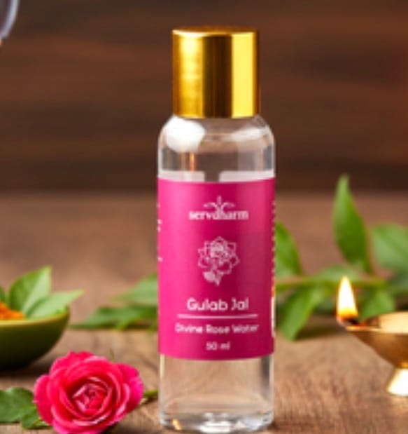 Customer photo review of Gulab Jal | Divine Rose Water 50 ml