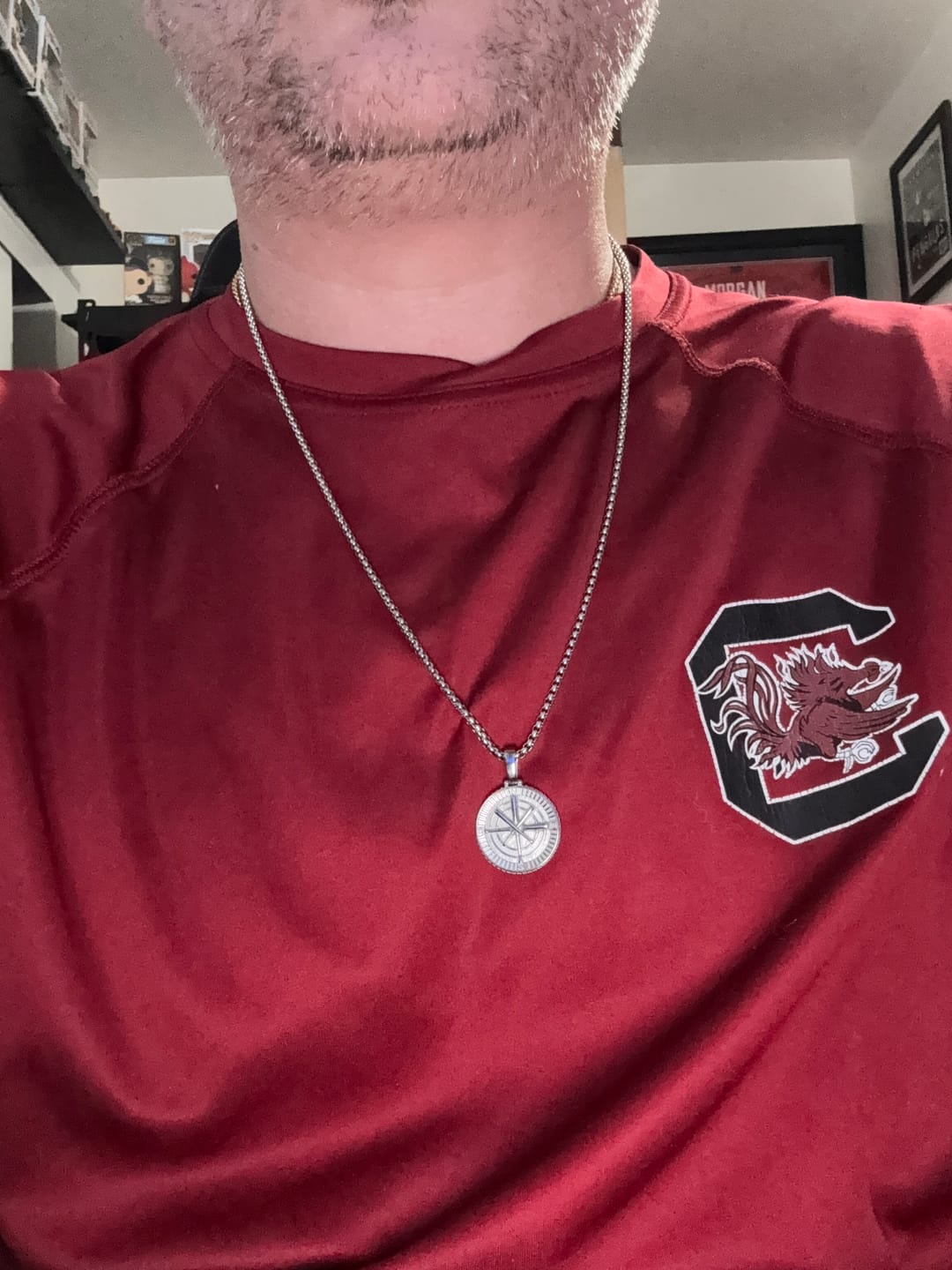 Customer photo review of Box Chain (Silver)