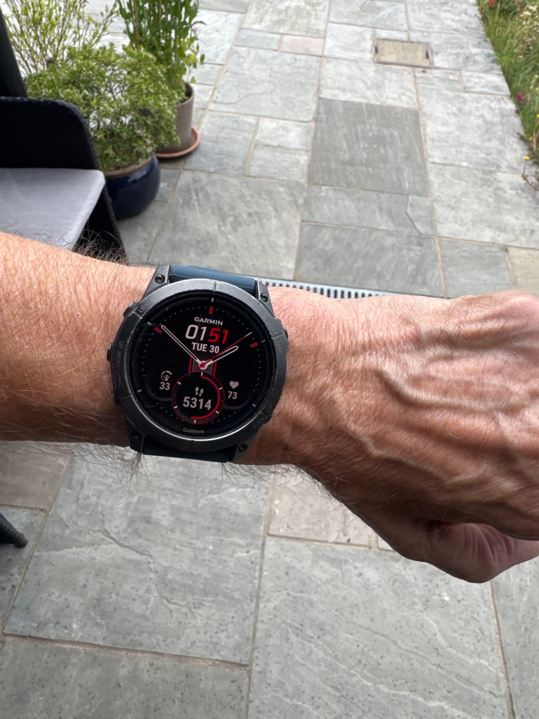 Customer photo review of QuickFit 22mm 26mm Strap for Garmin Epix Gen 2 Silicone Watch Strap for Garmin Fenix 7 7X 5Plus 6XPro Enduro 2