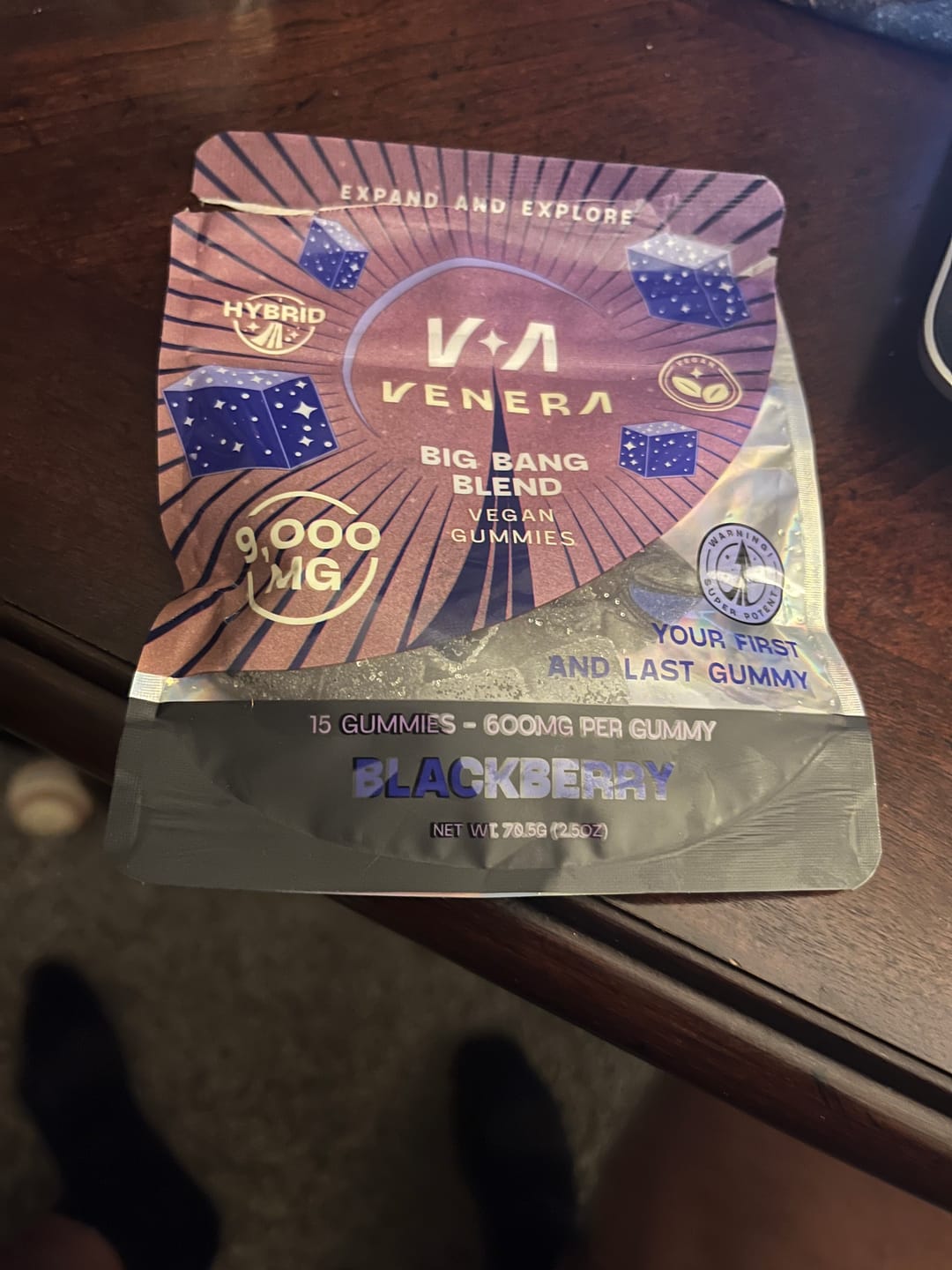 Customer photo review of D9 THCP + THCA Gummies (9,000 MG)