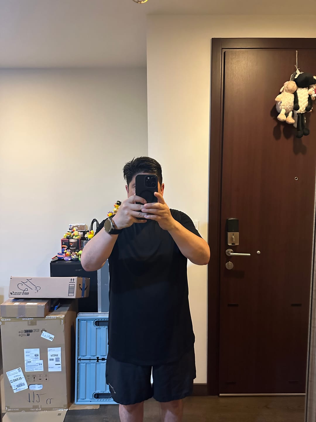 Customer photo review of Lyocell Training Tee - Black
