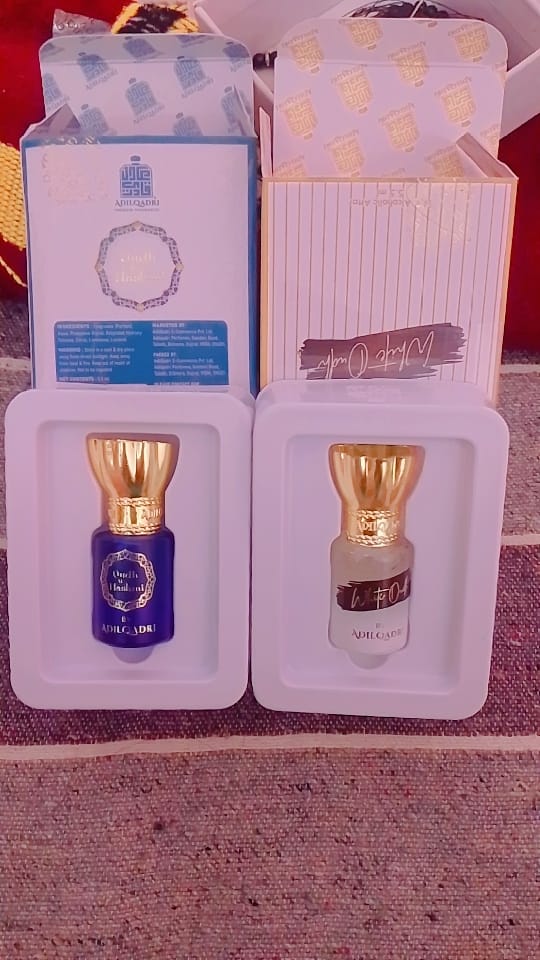 Customer photo review of 2 Pcs Attar Set Oudh Al Hashmi And White Oudh 5.5 ML Each