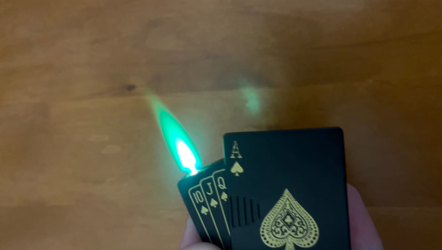 Customer photo review of Card Lighter