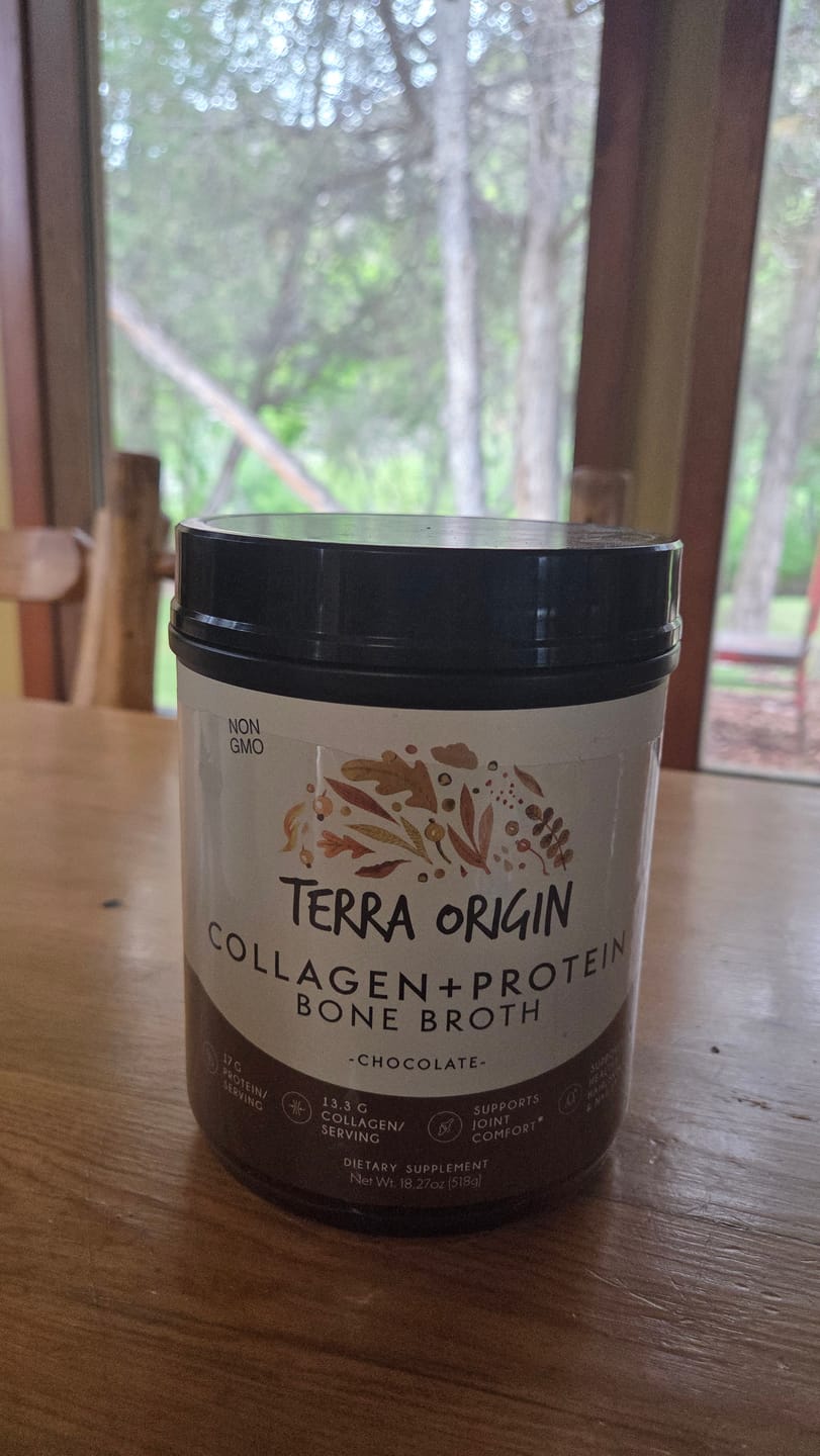 Customer photo review of Collagen + Protein Bone Broth