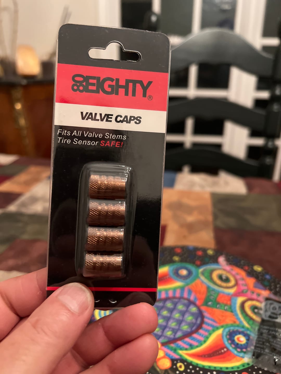 Customer photo review of 80Eighty® Bronze Valve Stem Caps