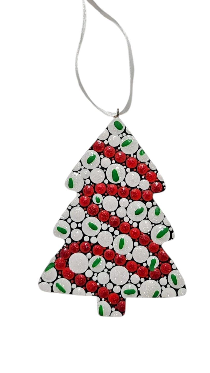 Customer photo review of Unfinished Wood Simple Christmas Tree Shape - Craft - up to 46" DIY