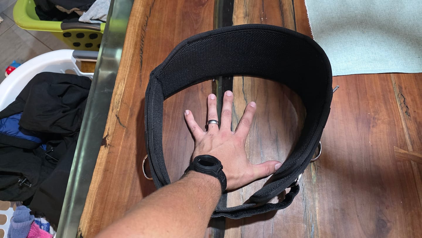 Customer photo review of Squat Belt