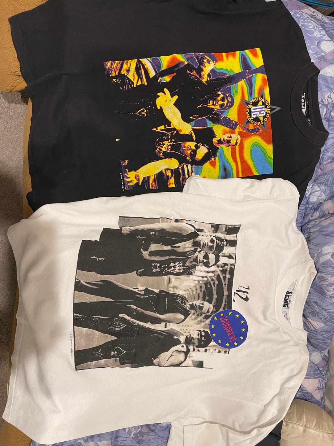 Customer photo review of Vintage 1993 U2 Zooropa Zoo TV Tour Tee - XL