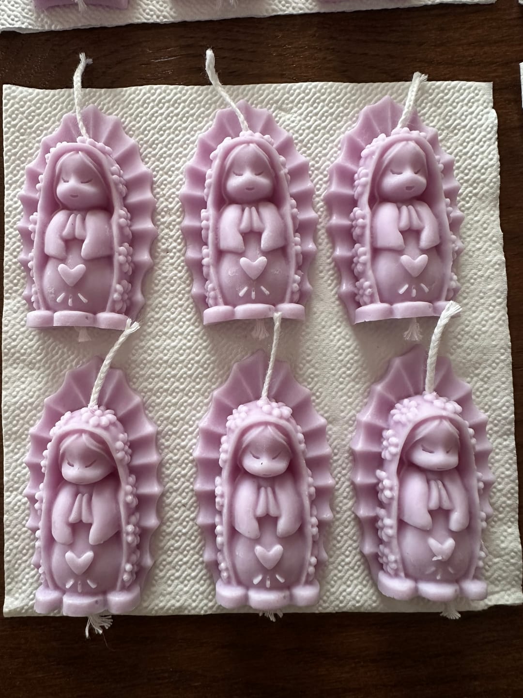 Customer photo review of ✨ Cera Premium Lista para MOLDE – Ideal para Velas de molde ,Waxmelts y figuras decorativas