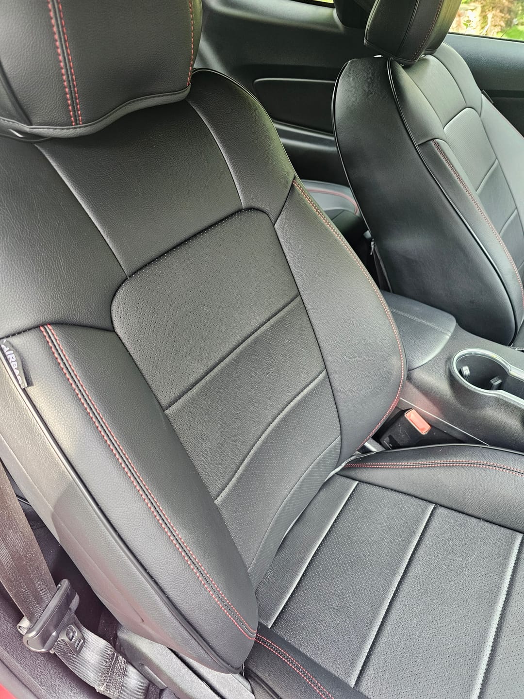 Customer photo review of 2015-23 Ford Mustang S550 Coupe Leather Seat Covers