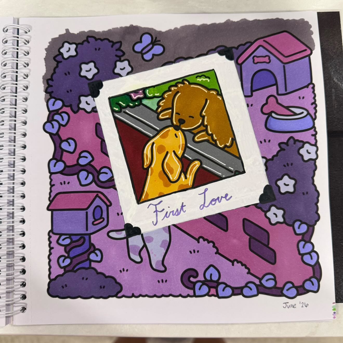 Customer photo review of Ohuhu Honolulu New 48 Pastel Colors Dual Tips Alcohol Art Markers - Blossoming (New Color Codes)