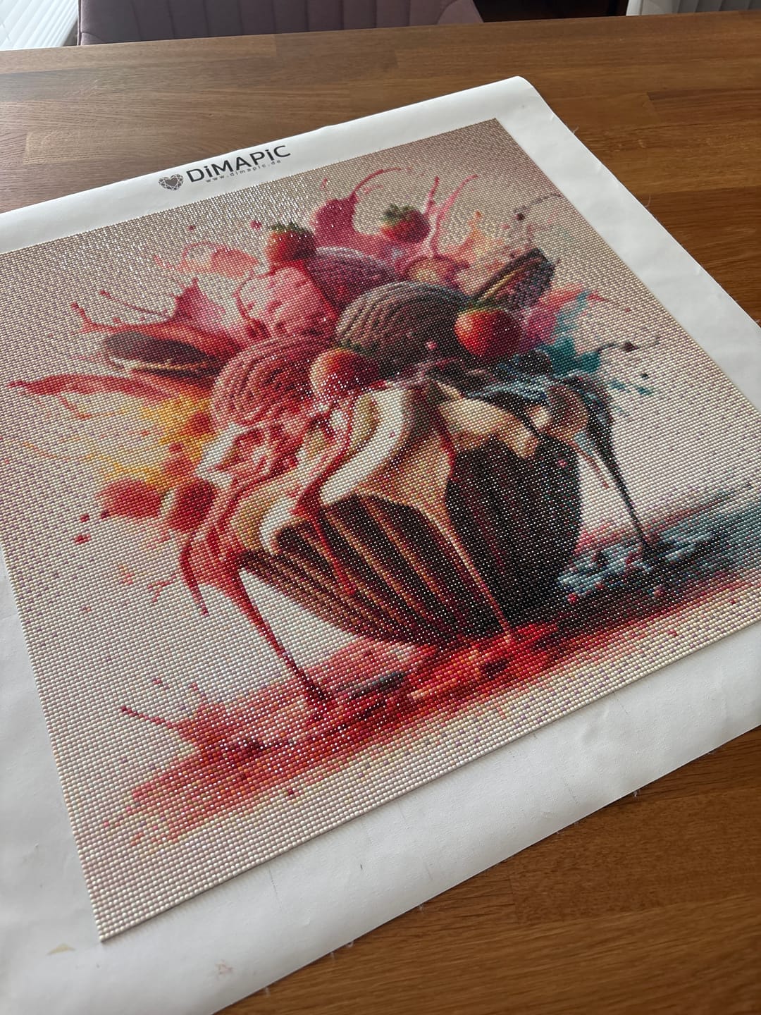 Customer photo review of Eisbecher - Diamond Painting