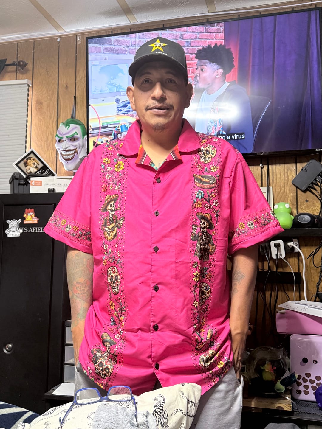 Customer photo review of El Reventón Fiesta Guayabera