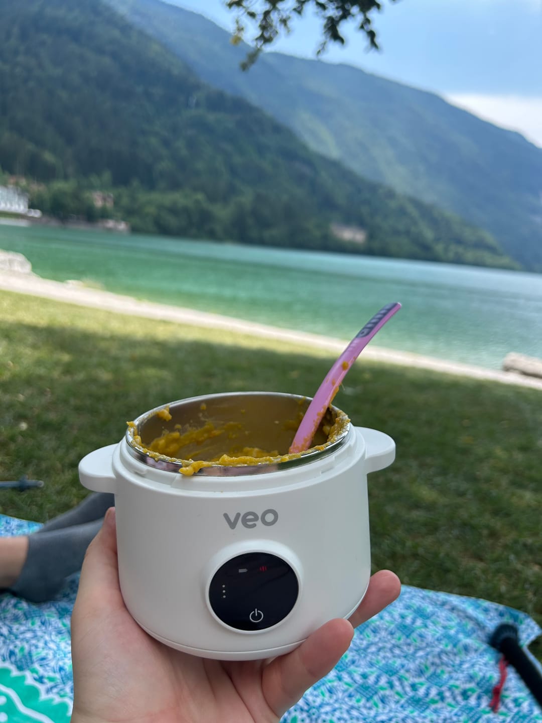 Customer photo review of Veo - Scalda pappa portatile a batteria