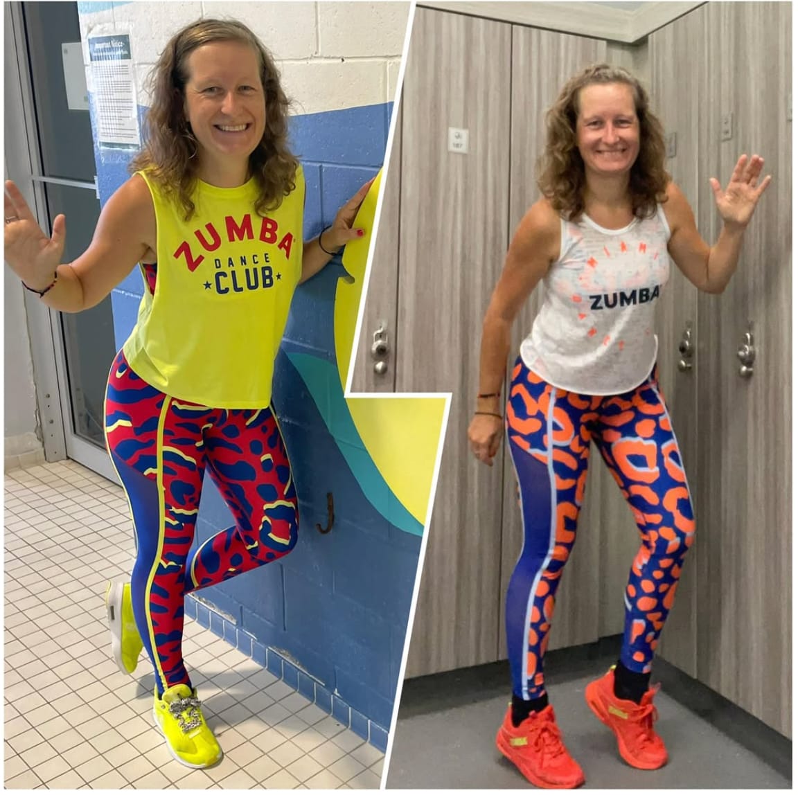 Customer photo review of Victory High Waisted Ankle Leggings With Side Inserts