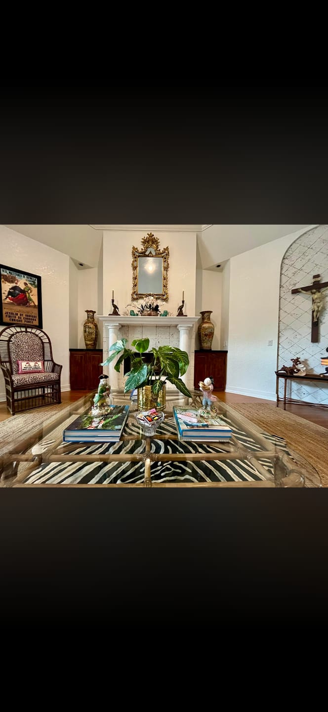 Customer photo review of Jungle Zebra Rug