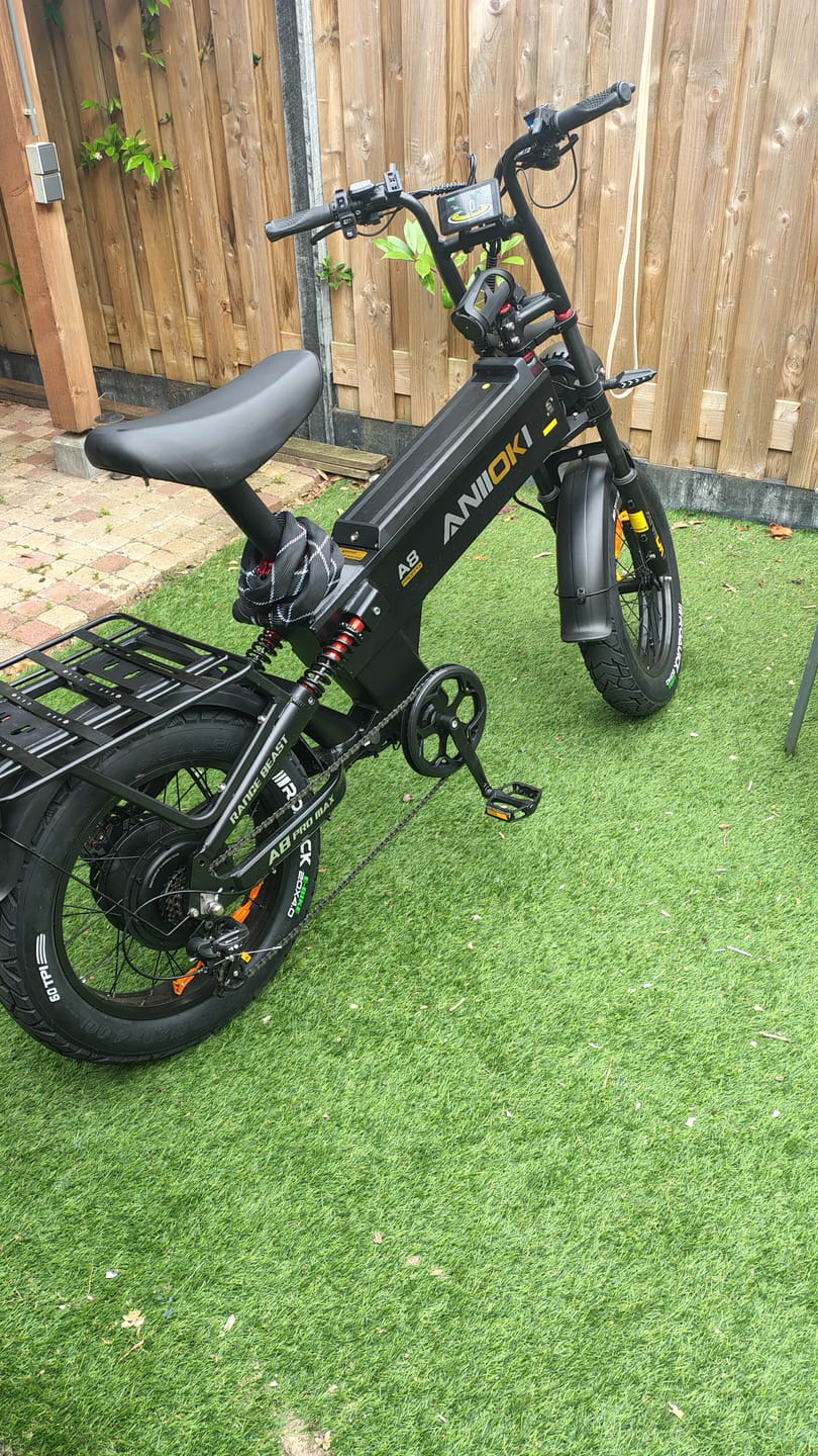 Customer photo review of ANIIOKI A8 Pro Max 52V eBike