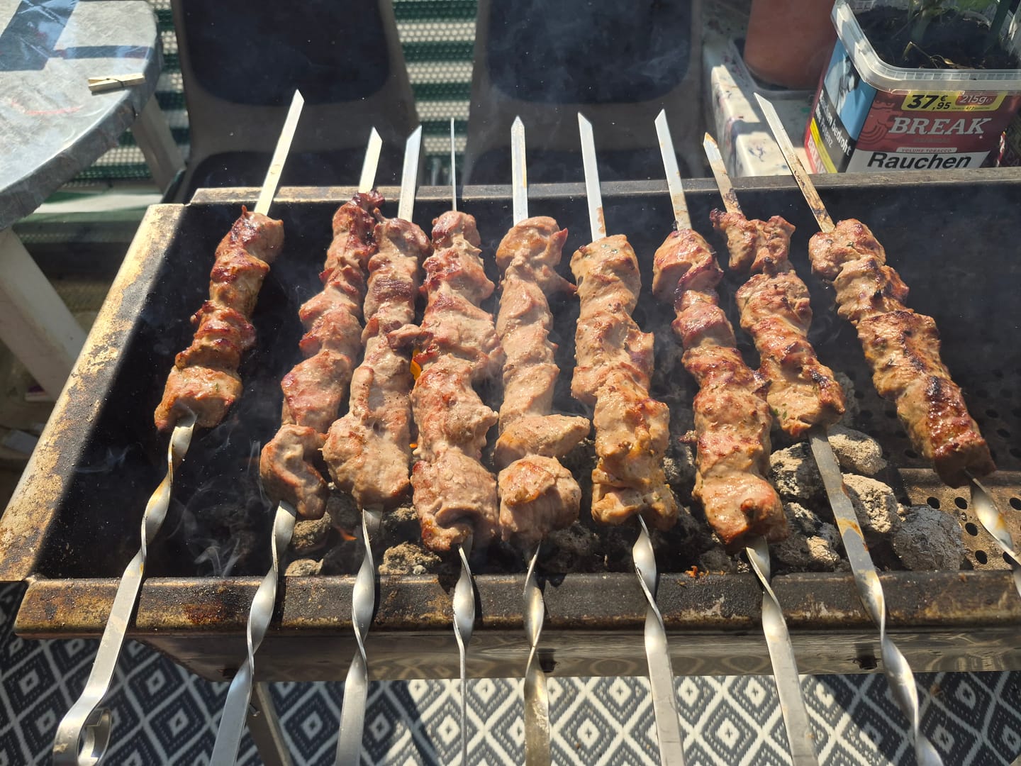 Customer photo review of Schweine-Schaschlik Erste Sahne – Rezept von Andrej Eckert | mySchaschlik