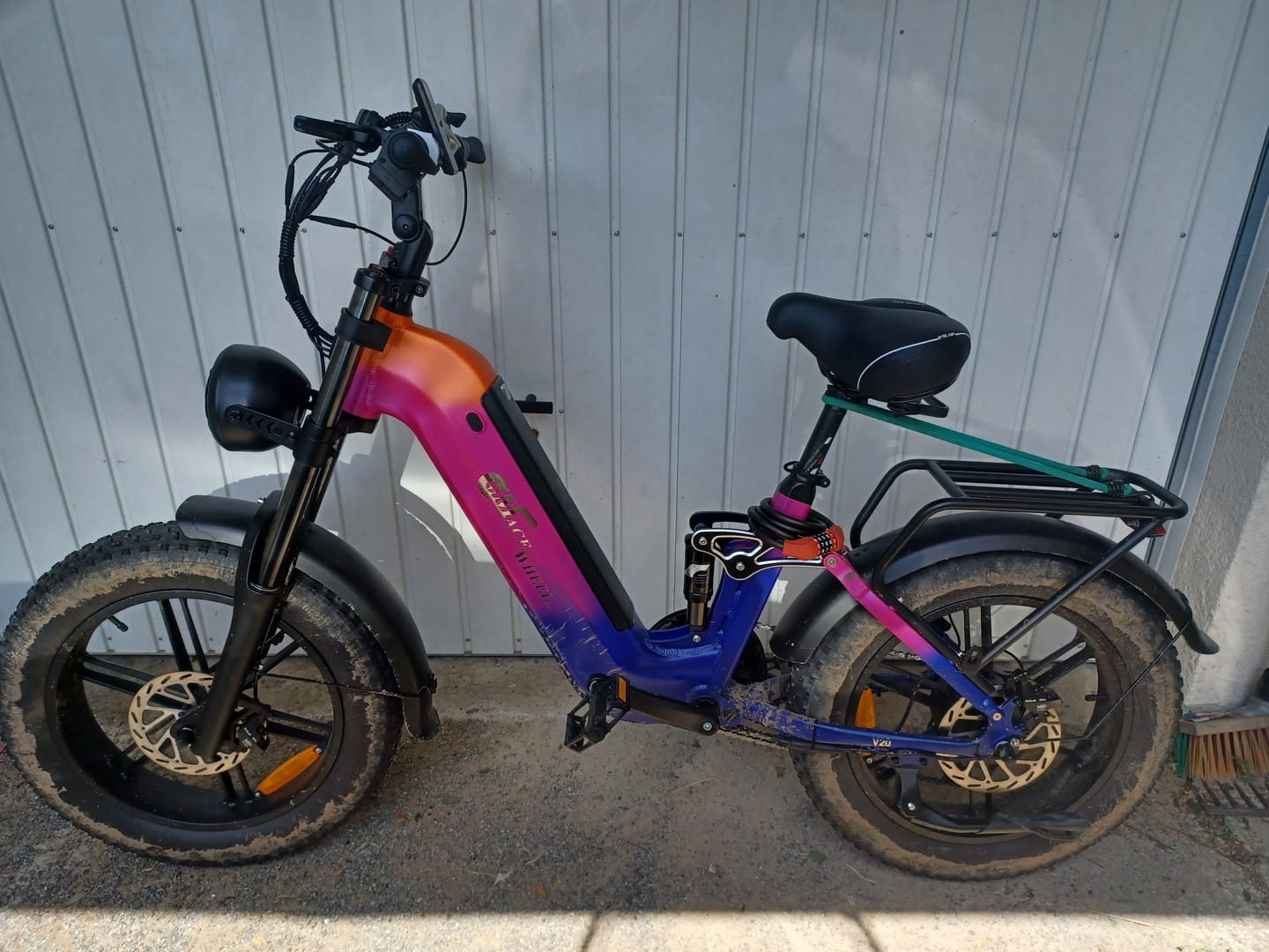 Customer photo review of CMACEWHEEL V20 750W 20" Fat Bike 960Wh Full Suspension E-bike with Torque Sensor 48V 20Ah Battery