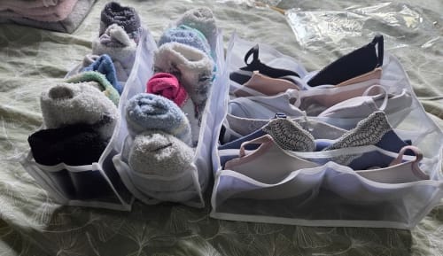Customer photo review of Düzenova 3’lü Düzen Kutusu | Daha Düzenli Dolaplar İçin Pratik Organizer